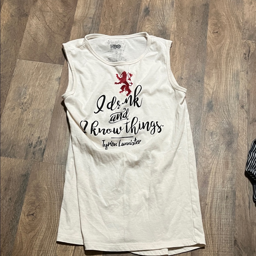 HBO GAME OF THRONES Sleeveless Tank Top